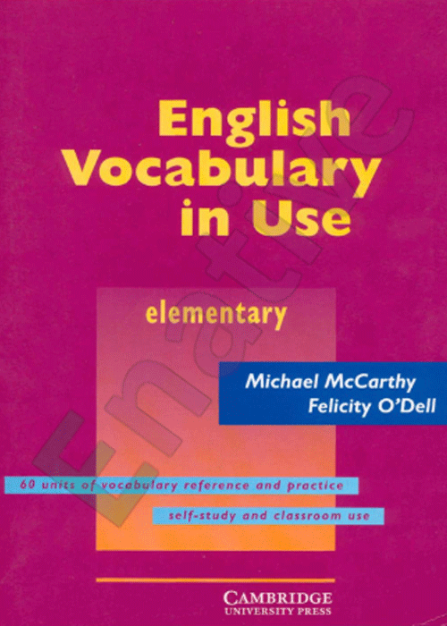 رایگان کتاب English Vocabulary in Use سطح ابتدایی