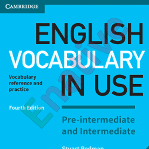کتاب English Vocabulary in Use سطح قبل از متوسط و متوسط ، رنگی