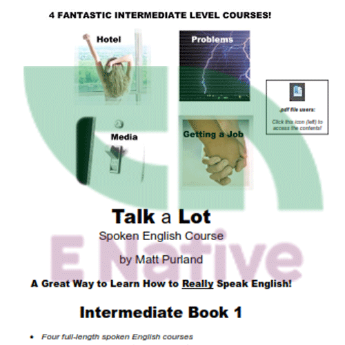 دانلود کتاب Talk a Lot Intermediate Book 1