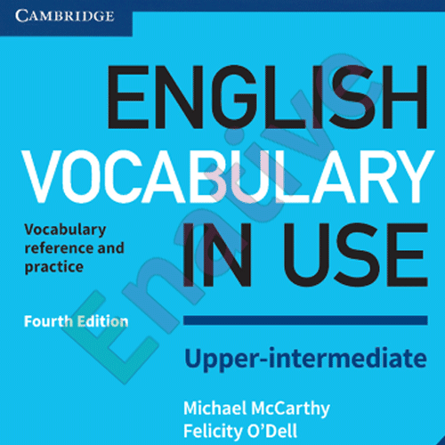 کتاب English Vocabulary in Use سطح متوسط رو به بالا رنگی