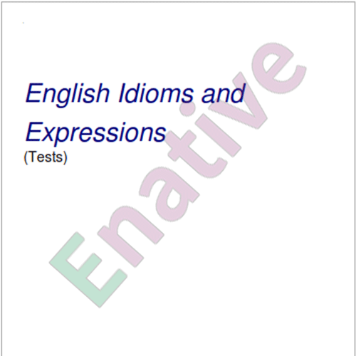 کتاب English Idioms and Expressions Tests