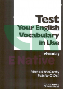کتاب Test Your English Vocabulary In Use سطح مقدماتی