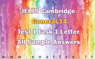 Cambridge IELTS14 General Test1 Task1 Letter Sample Answers